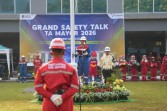 Direktur Operasi Kilang PT Pertamina Patra Niaga Pimpin  Apel Grand Safety Talk Turn Around Mayor 2026 Kilang Dumai