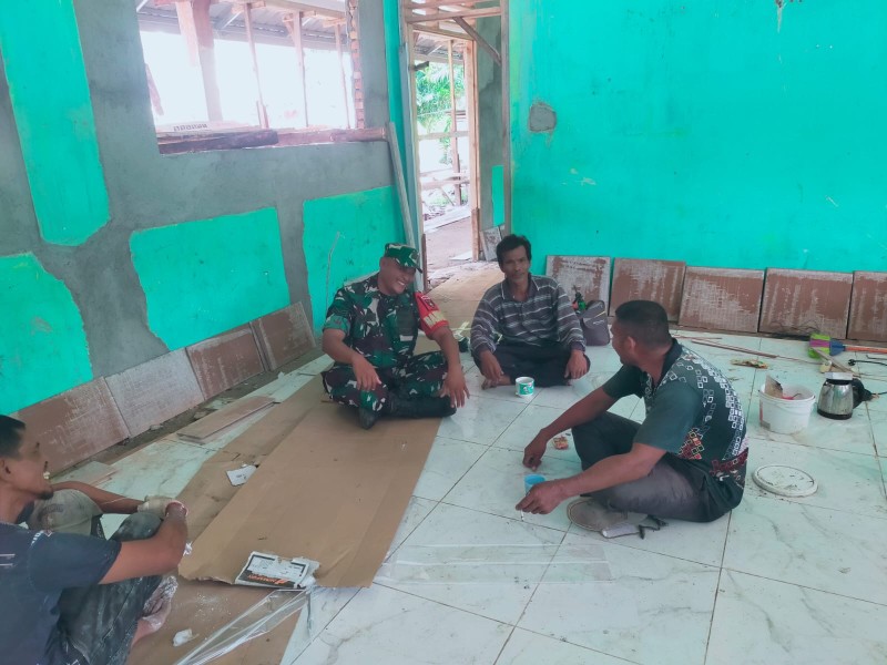 Di Hadapan Warga Binaan Babinsa Koramil 06/Merbau Jelaskan Pentingnya Nilai-nilai Pancasila