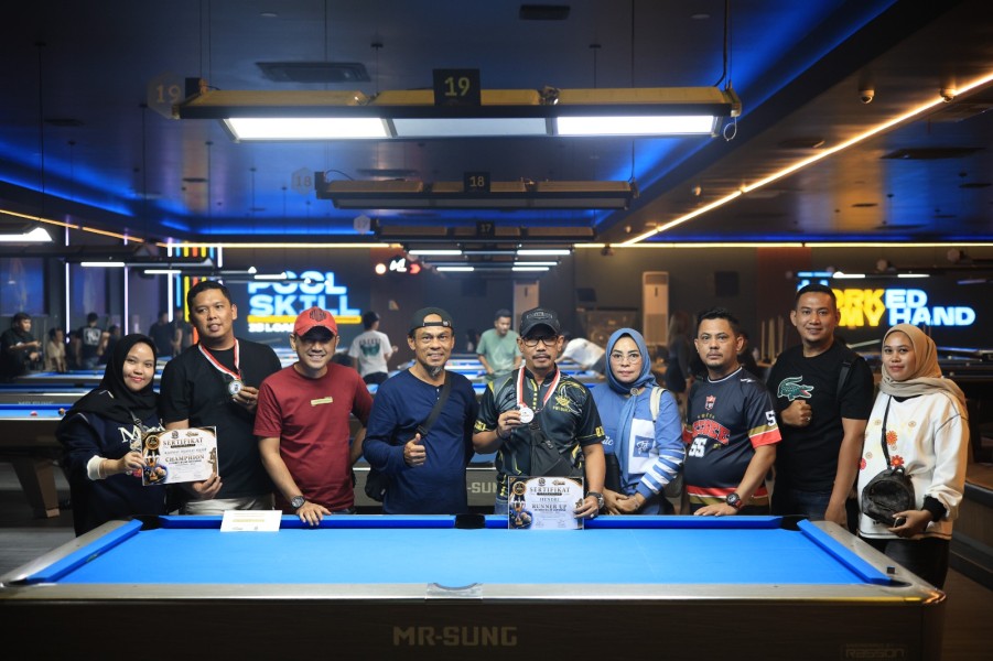 Turnamen Eksibisi Biliar Khusus Wartawan Pekanbaru-Riau 2026