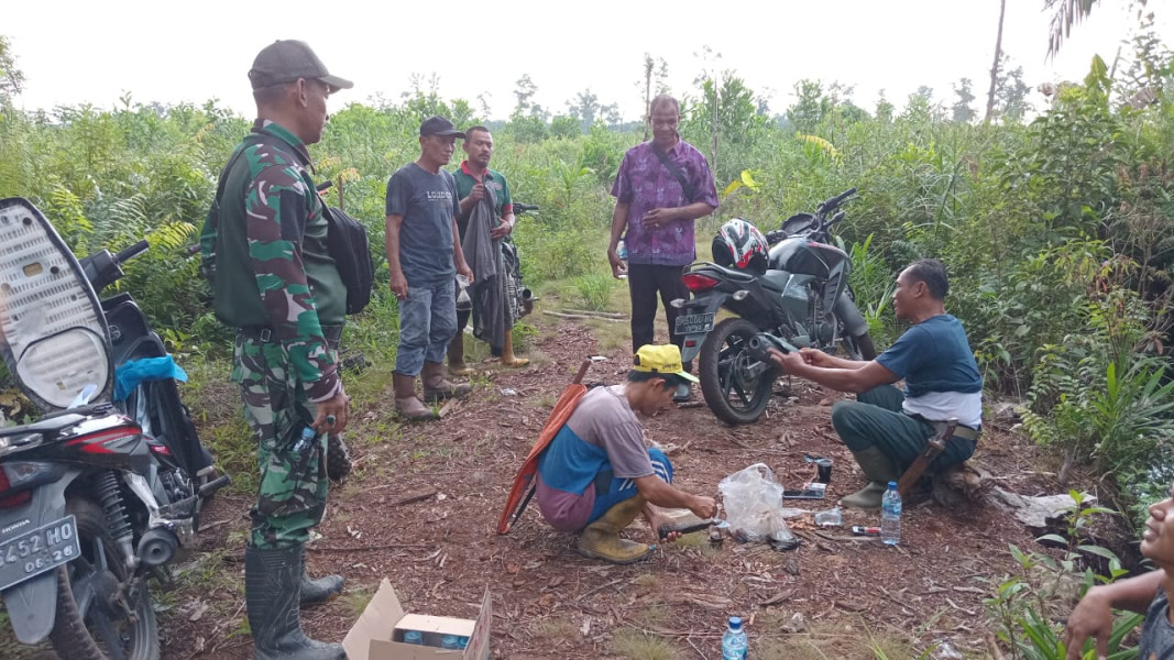 Pelda Andre Edukasi Masyarakat Tentang Bahaya dan Pencegahan Karhutla