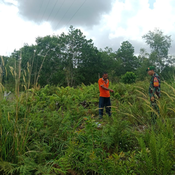 Tak Ingin Ada Kebakaran Hutan dan Lahan, Sertu Samsuddin Siregar Sampaikan Ini Kepada Masyarakat