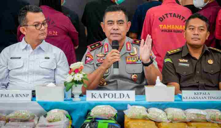 Kapolda Sumut Komitmen Bersih-Bersih Internal, Anggota Terlibat Narkoba Ditindak Tegas