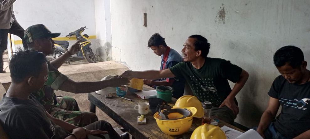 Babinsa Koramil 06/Merbau Dorong Pelestarian Nilai Pancasila