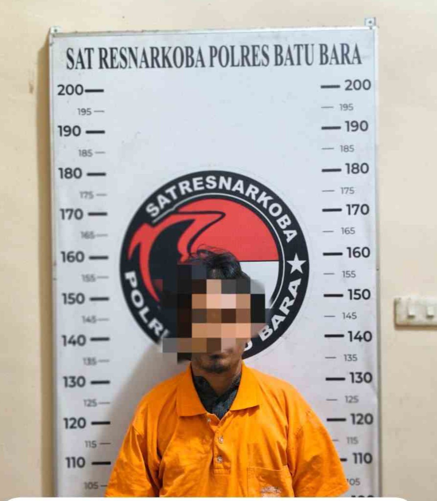 Satresnarkoba Polres Batu Bara Gelar Grebek Sarang Narkoba – Amankan Satu Tersangka dan Barang Bukti Diduga Shabu