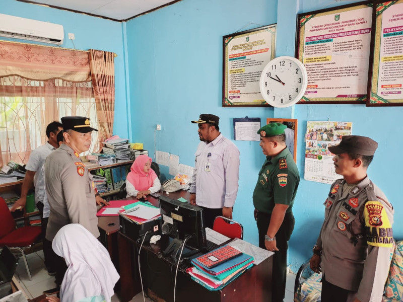 Pelda Hendrianto dan Aparat Terkait Siap Menjaga Kamtibmas dan Ciptakan Pemilu Yang Damai
