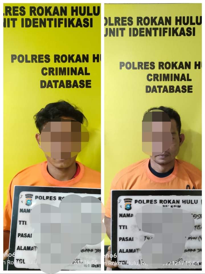 2 Perampok di Rokan Hulu Berhasil Diringkus Polisi di Wonosobo Jawa Tengah