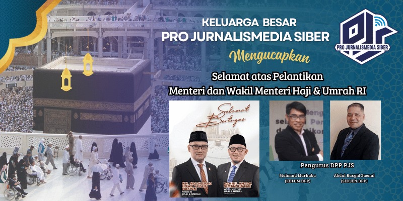 Pelantikan Menteri dan Wamen Haji: PJS Siap Kawal Transparansi dan Pelayanan Umat