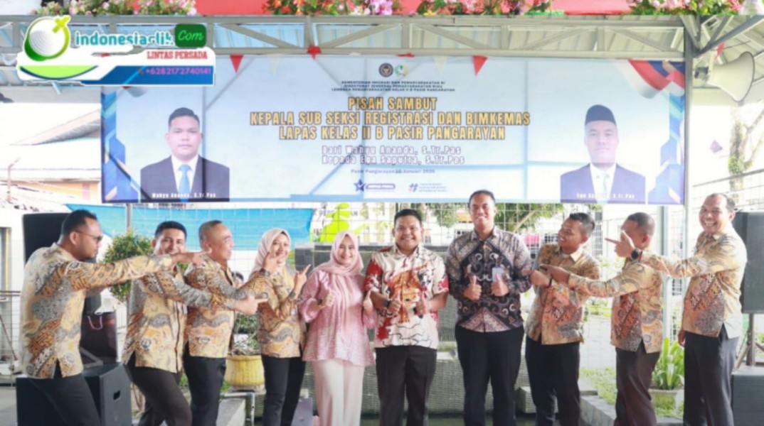 Sertijab Kasubsi Registrasi dan Bimkemas Dihadiri Kalapas Pasir Pengaraian