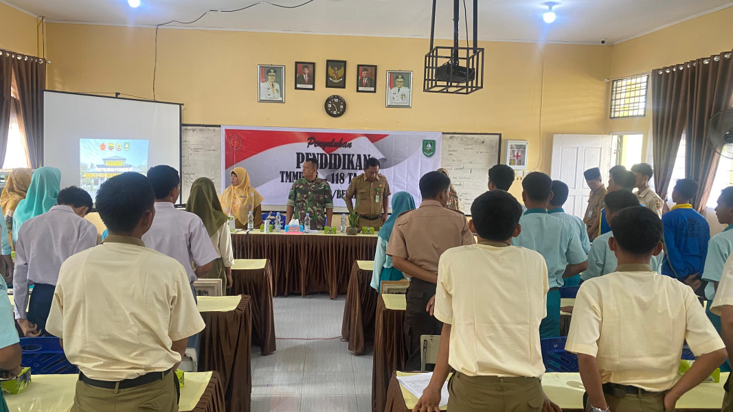 Satgas TMMD ke 118 Lakukan Penyuluhan Mutu Pendidikan