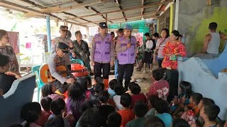 Polres Sibolga Salurkan Bantuan Sosial Kapolri untuk Korban Tanah Longsor di Kota Sibolga