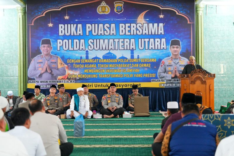 Kapolda Sumut Ajak Perkuat Ukhuwah dan Sinergi Dukung Polri Presisi di Bulan Ramadhan