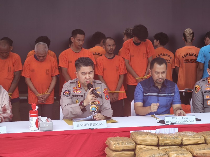 Polda Sumut Ungkap 862 Kasus Narkotika di Tiga Wilayah, Selamatkan Jutaan Jiwa