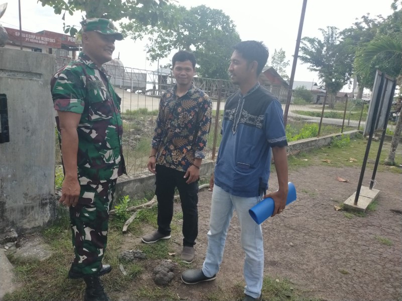 Suasana Aman Warnai Komsos Babinsa Bersama Masyarakat Kampung Pancasila