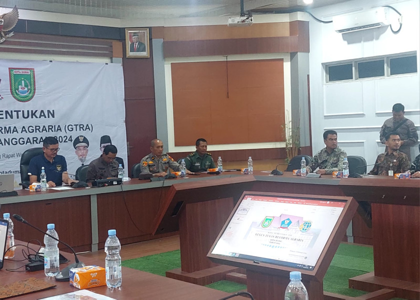 Rapat Tim GTRS Dihadiri Oleh Perwakilan Dandim 0320/Dumai