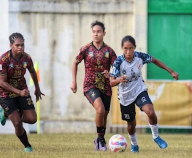 Tim Sulsel Berhasil Kalahkan Papua Babak Penyisihan Grup Cabor Sepak Bola Putri