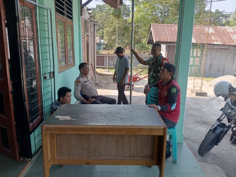 Babinsa Merbau Ajak Warga Perkuat Sinergitas Lewat Komsos
