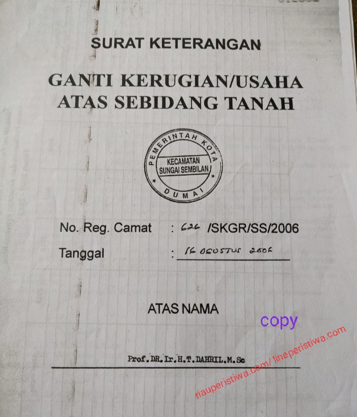 Warga Minta Satgas Anti Mafia Tanah ''Basmi'' Komplotan Diduga Penilap Lahan Dinas Perikanan Pemprov Riau