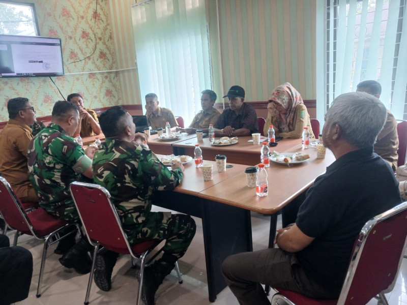 Diskusi Dua Arah Antara Dinas Pertanian dan Kodim 0320/Dumai
