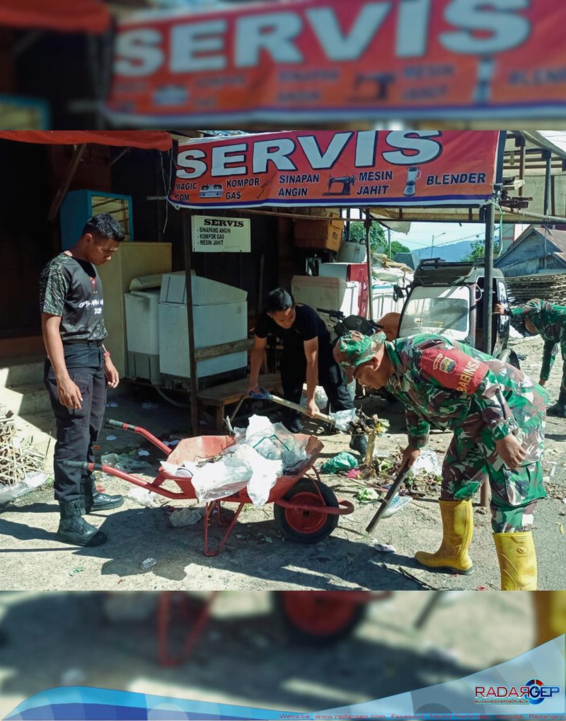 Brimob dan Forkopimcam Bersatu Wujudkan Sipirok yang Bersih dan Sehat