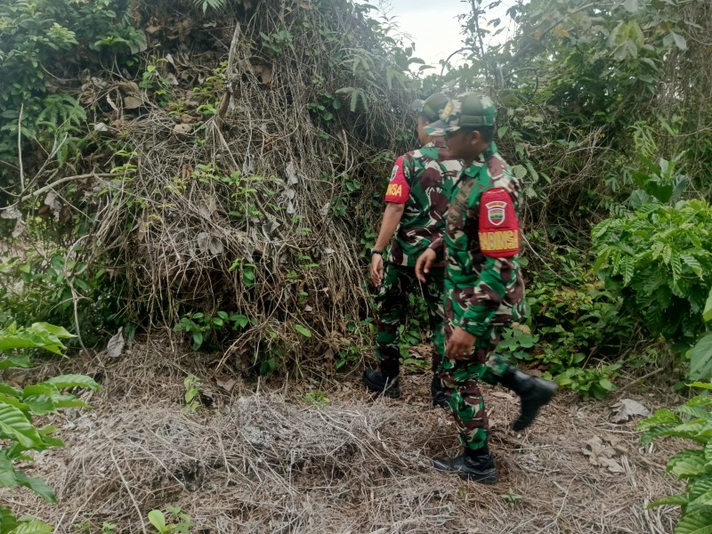 Sosialisasi dan Patroli Jadi Langkah Andalan Babinsa Lawan Karhutla