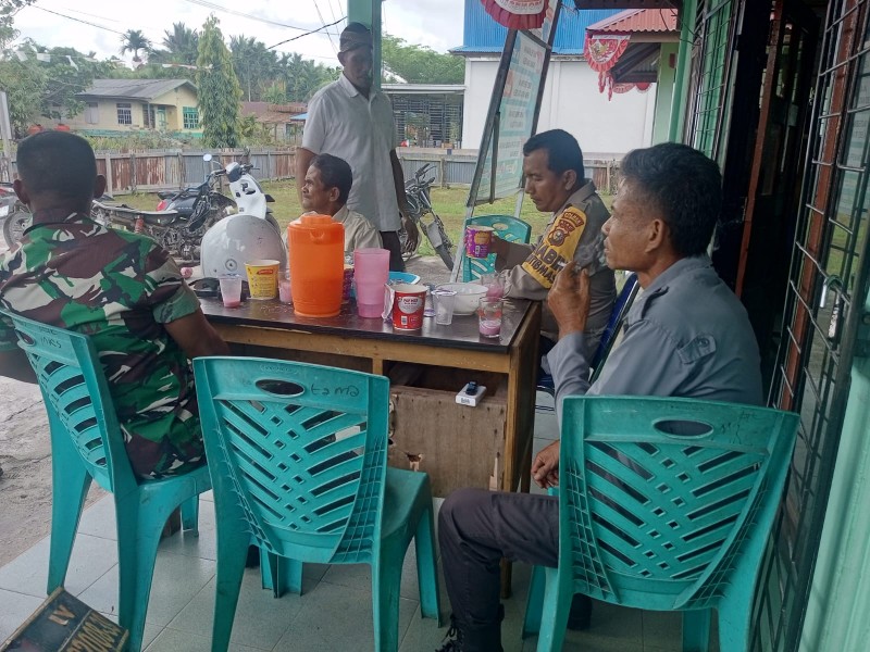 Komsos Rutin Babinsa, Kunci Sinergitas TNI dan Masyarakat di Kepulauan Meranti