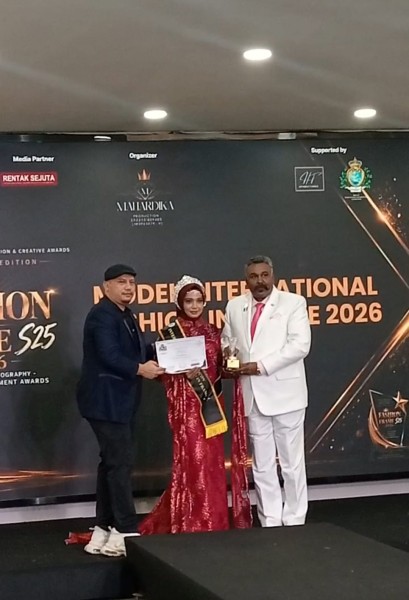 Harumkan Nama Dumai dan Indonesia, Zahira Sabet Award 