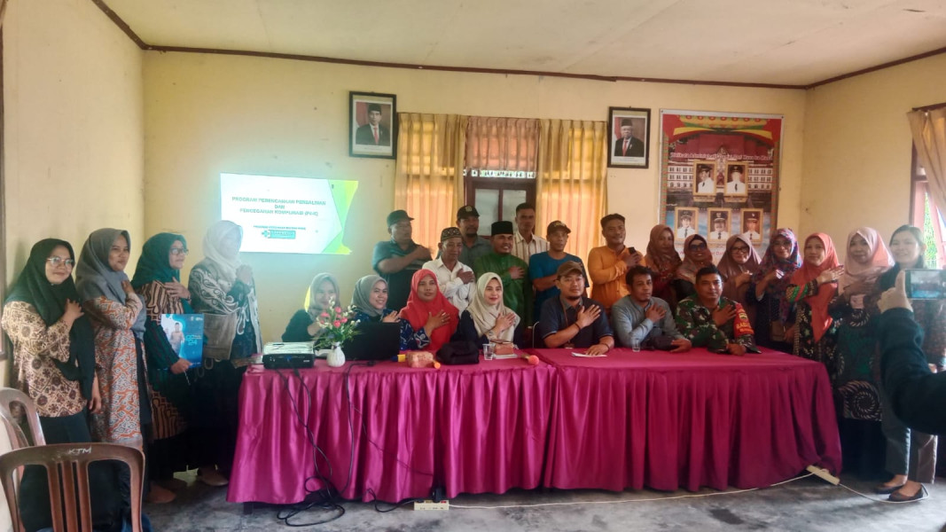 Membangun Masyarakat Sehat, Babinsa Teluk Makmur Aktif Berperan Dalam Rapat Koordinasi OPD