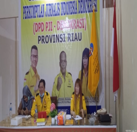 Ketua PJID Riau Jetro Sibarani Pimpin Langsung Rapat Pembentukan Panitia Rakerda