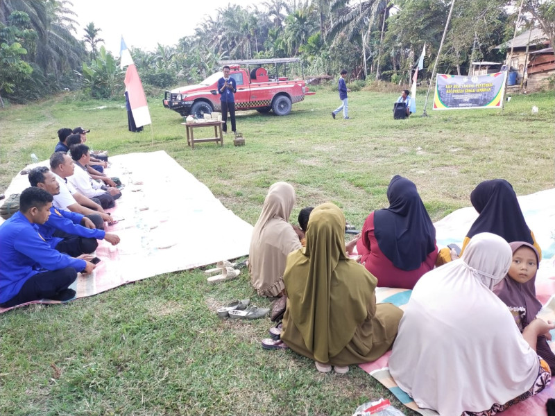 Demi Menambah Pemahaman Masyarakat, Pelaksanaan Keamanan Penggunaan LPG Dihadiri Serka Khorianto