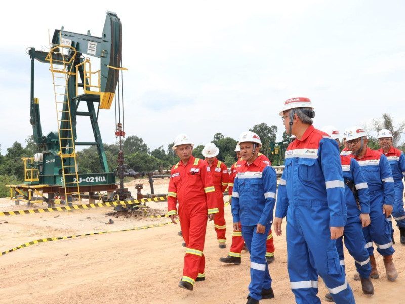 Kunjungi Blok Rokan, Menteri Bahlil : Naikkan Produksi, Jaga Marwah Negara