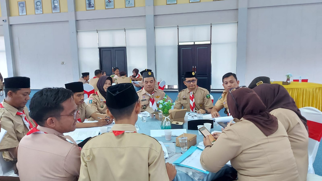 Kwarcab Gerakan Pramuka Bintan Sukses Gelar Rapat Kerja Cabang Tahun 2023
