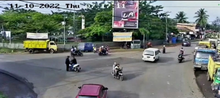 Pagi Ini, Arus Lalu Lintas Ruas Angkutan Batubara Terpantau Lancar Dan Tidak Ada Kemacetan