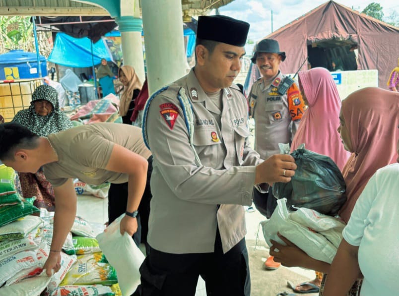 Berbagi yang Menyatukan: Brimob dan Warga Aek Ngadol di Bulan Ramadhan 1447 H