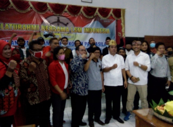 Kegiatan Halal Bihalal Bersama LSM Indonesia, Diselenggarakan Oleh LSM GJL