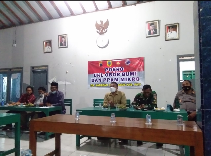 Takbir Keliling Ditiadakan, Pemdes Karaban Bersama Pihak Terkait Adakan Sosialisasi 