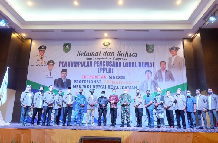 Bertempat di Hotel Comporta, Asisten ll Syahrinaldi Mewakili Walikota Paisal, SKM. MARS Lantik Pengurus PPLD Kota Dumai