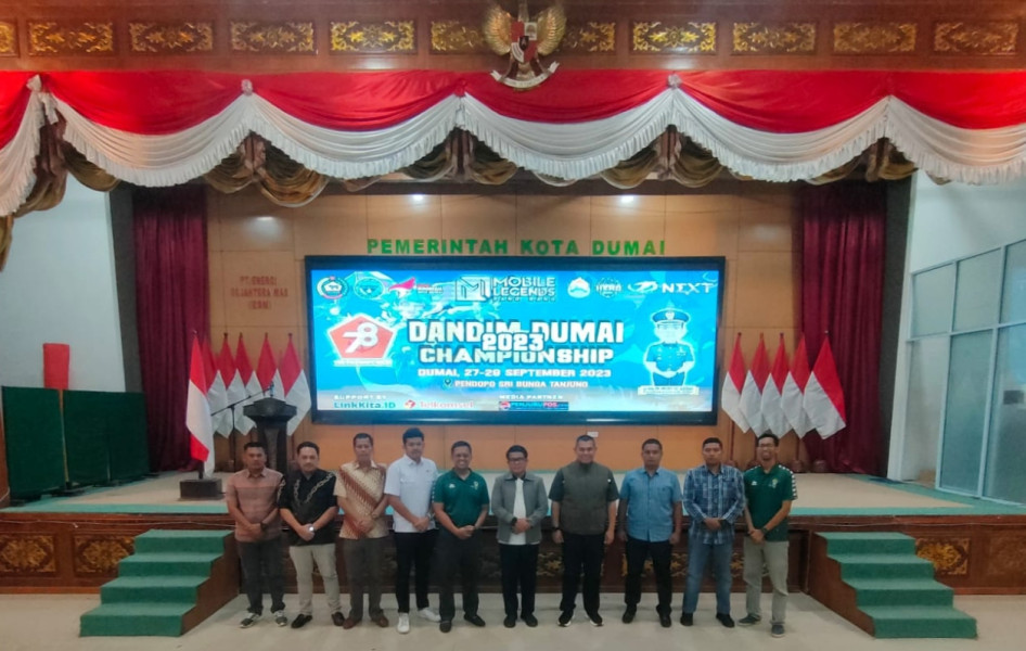 Turnamen E-Sport Dandim Dumai Championship 2023 Resmi Digelar