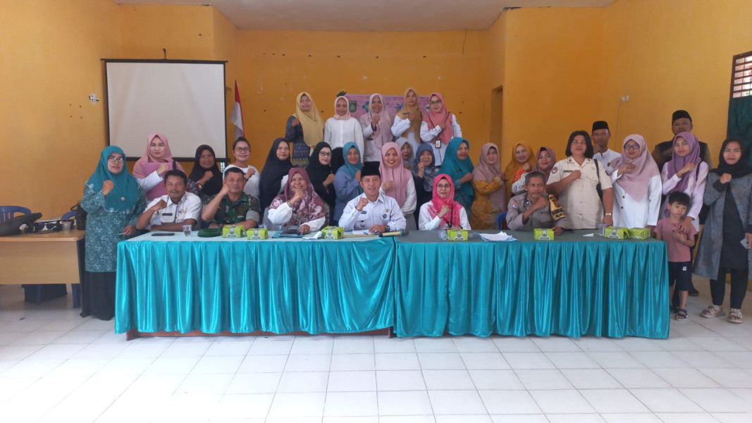 Perkuat Koordinasi Antar Instansi, Koramil 02/BK Hadiri Lokakarya Mini Lintas Sektor di Bukit Kapur