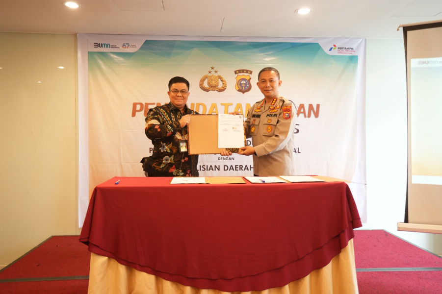 Dukung Keandalan Suplai Energi Untuk Masyarakat, PT KPI Kilang Dumai Dan Polda Riau Tandatangani Program Kerja Teknis 2025