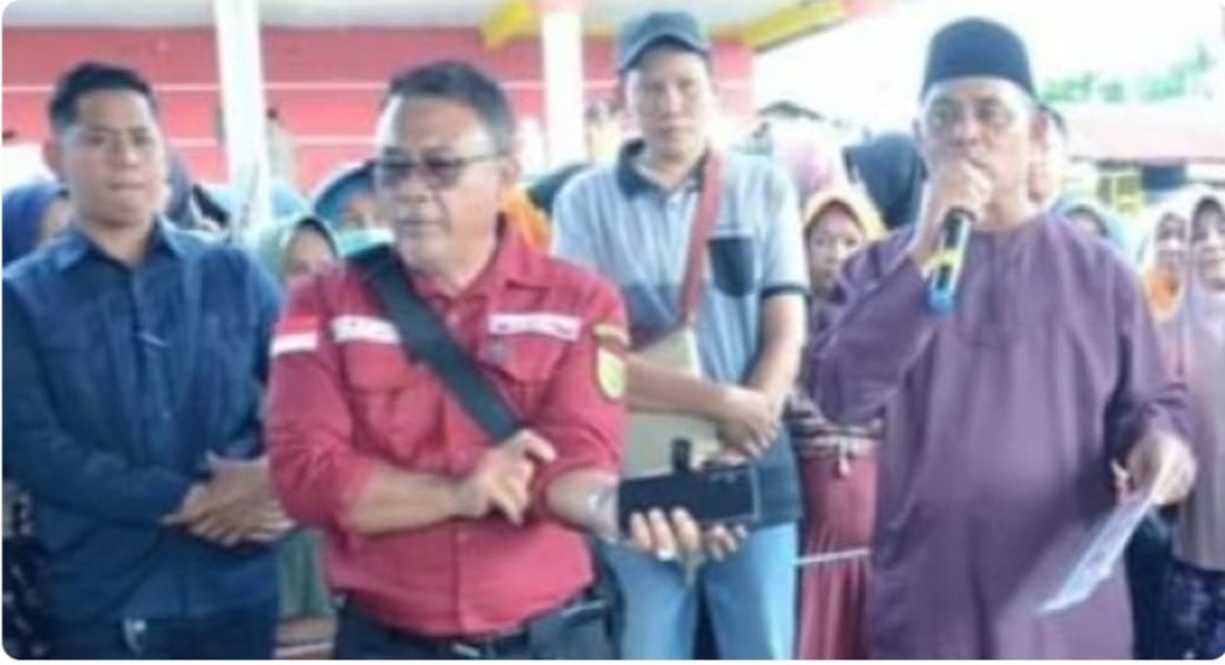 Buka Operasi Pasar Murah Di Guntung, Pj Bupati Herman : Untuk Membantu Masyarakat Dalam Menjalankan Ibadah Puasa