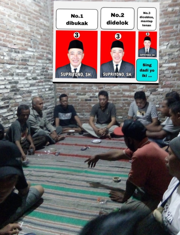 Silaturrahmi Calon Kades Supriyono Dengan Pemuda/i Desa Blaru, Terlihat Antusias Dan Menggembirakan