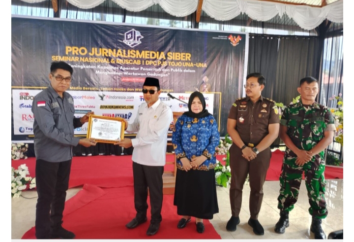 Bupati Touna Hadiri Muscab I PJS, Dukung UKW Digelar di Pulau Wisata Togian