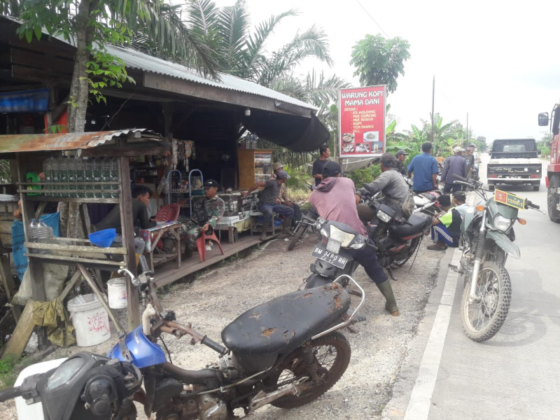 BatiTuud Pelda Andre Melaksanakan Giat Komsos Mempererat Tali Silaturahmi