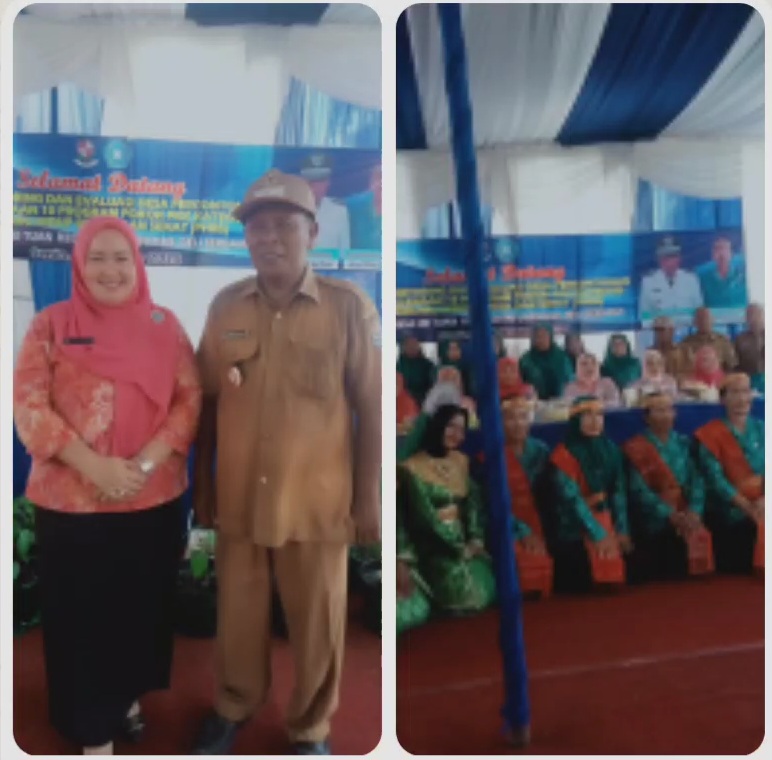 Ketua TP PKK Deli Serdang Kunjungi Desa Sei Tuan Dalam Rangka Monev Desa Percontohan PHBS