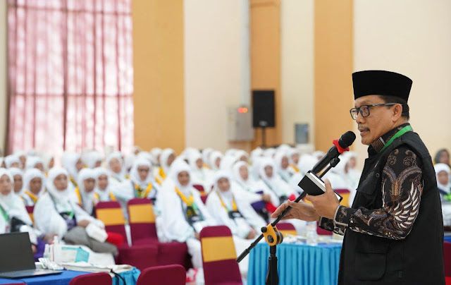 PPIH Embarkasi Medan Sambut Calon Haji Kloter 8 dari Medan