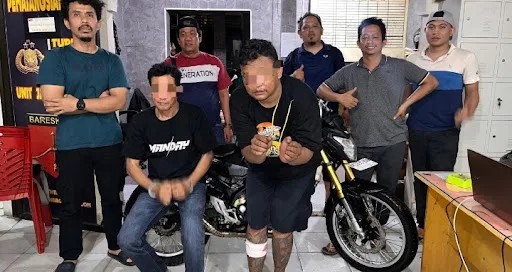 Tiga Hari Buron, Polres Pematangsiantar Ringkus Dua Pelaku Curat Pencurian Motor Dinas Kodim