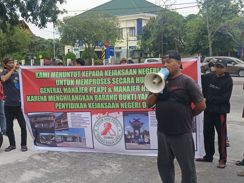 FAP-TEKAL Ledakkan Tuntutan, GM dan Manager HSSE PT KPI RU II Dumai Harus Diproses Hukum