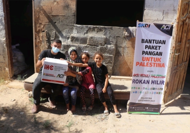 Aksi Solidaritas Kemanusiaan, Rohil Kompak Bantu Saudara Palestina