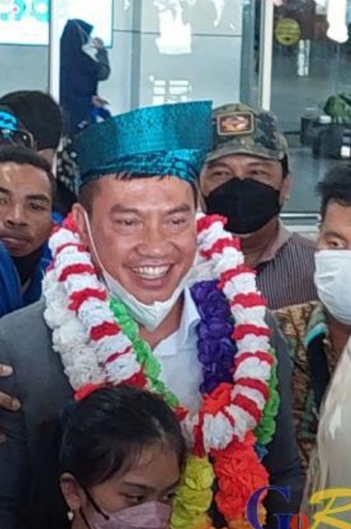 Hangatnya Penyambutan Kedatangan Exs Bupati Rohul