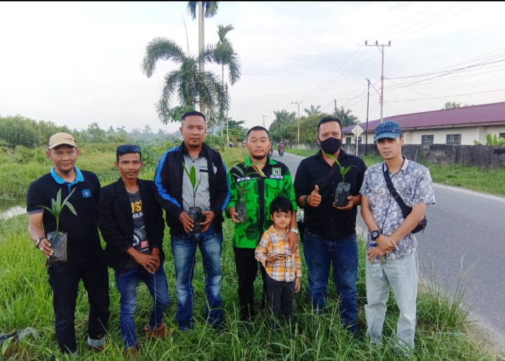 Satgas GPK Bersama Lembaga JEMAD Tanam Mangggis Dan Pinang Batara